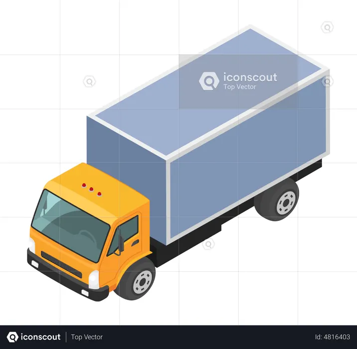 Delivery truck  Illustration
