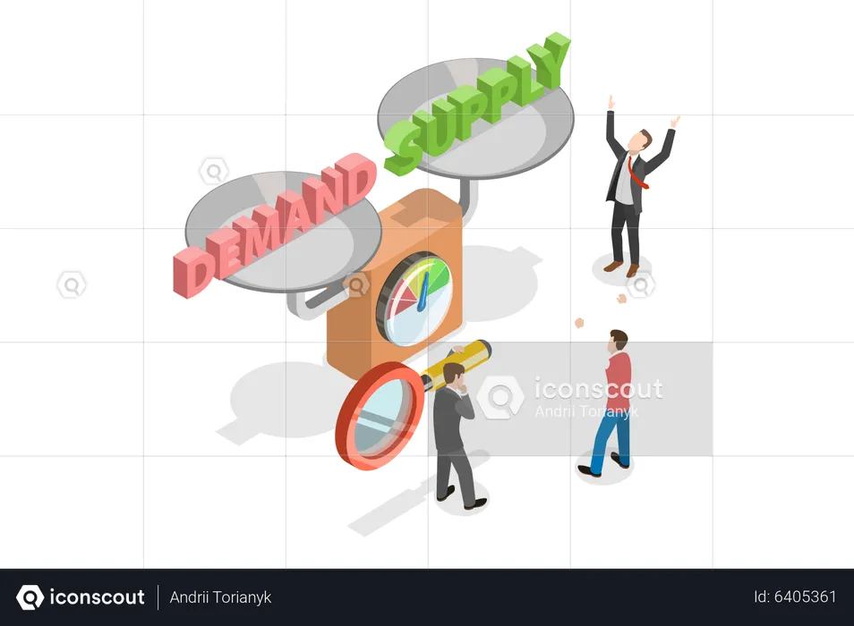 Demand Vs Supply  Illustration