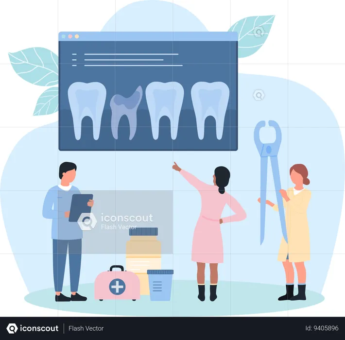 Dental Care Assessment  Illustration