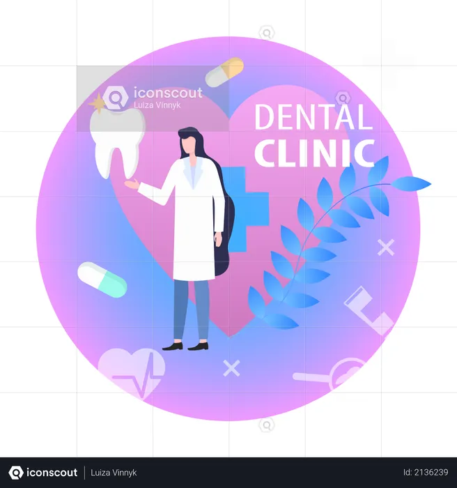 Dental Clinic  Illustration