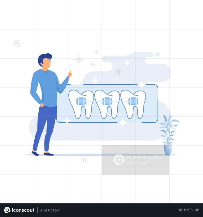 Dental procedure  Illustration