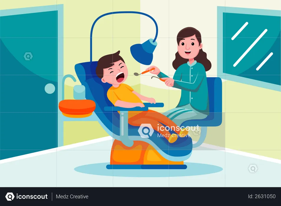 Dentist  Illustration