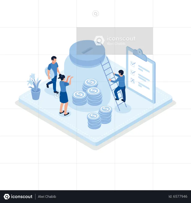 Deposit growth  Illustration