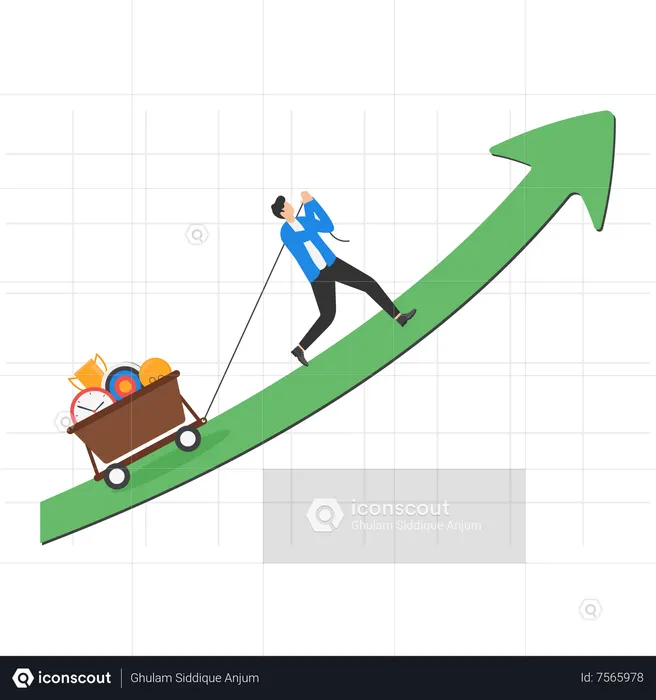 Desarrollo de habilidades personales para el crecimiento profesional.  Ilustración