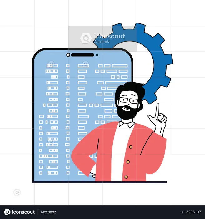 Desarrollo de software  Ilustración