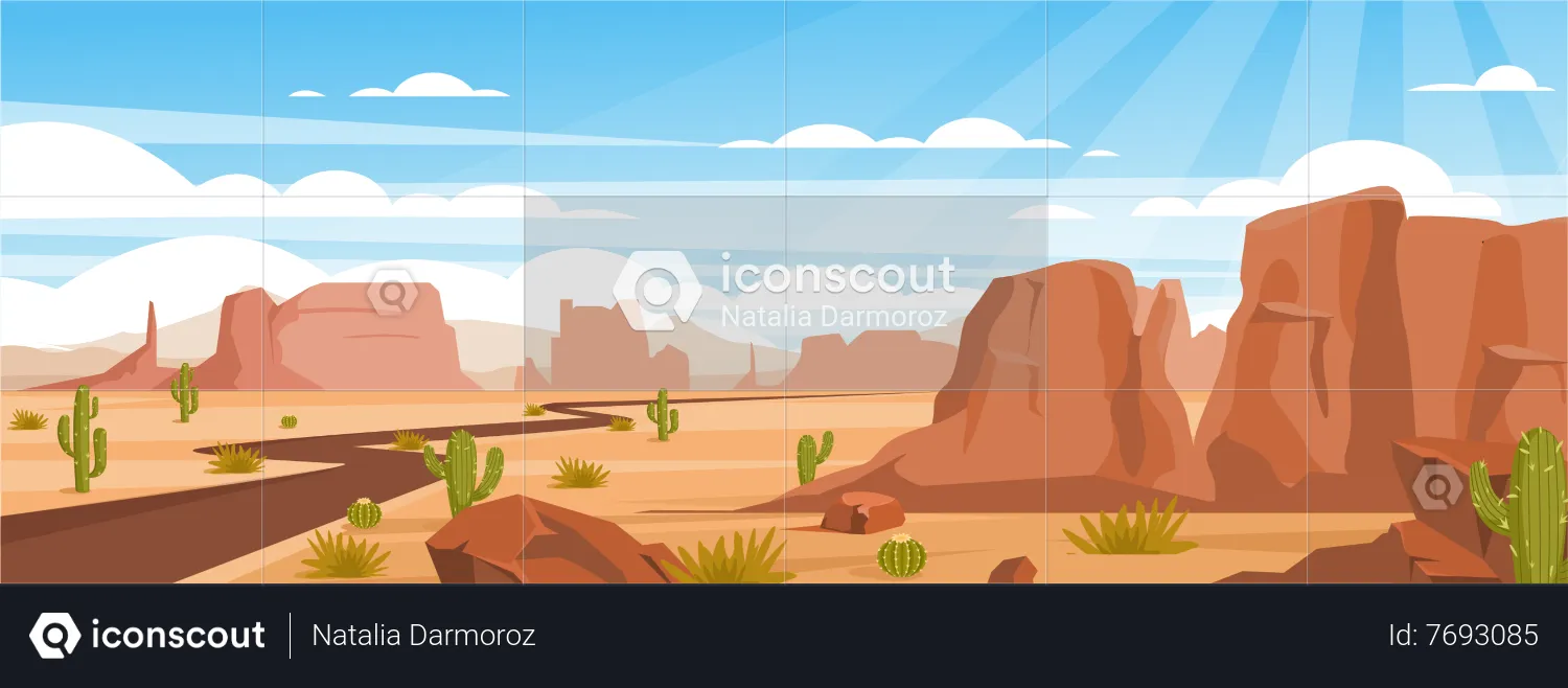 Desert  Illustration