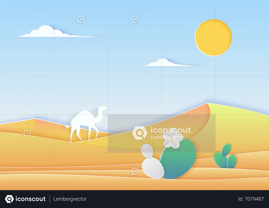 Desierto  Ilustración