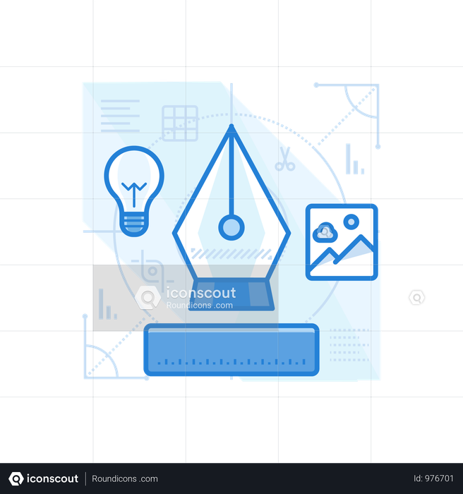Best Premium Design Tools Illustration download in PNG & Vector format
