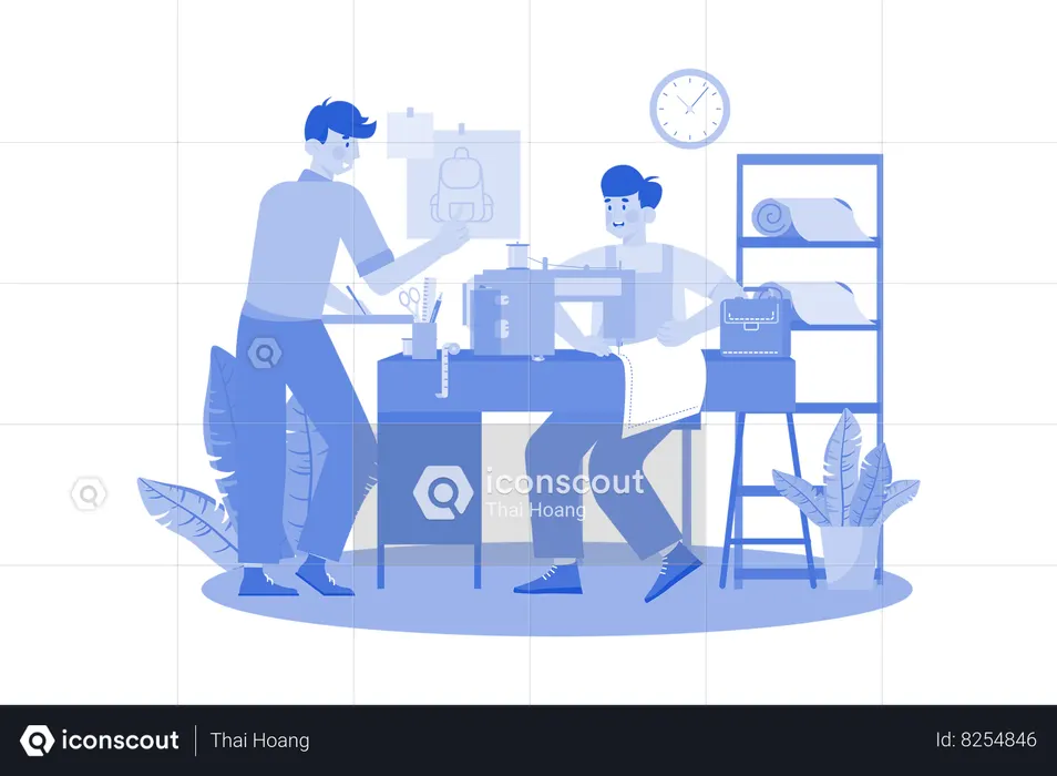 Designer de produto  Ilustração