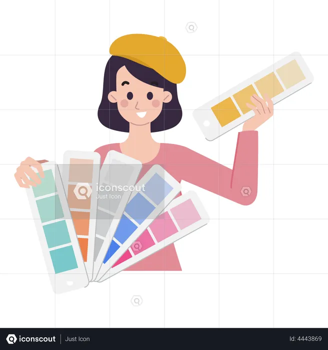 Designer gráfico  Ilustração