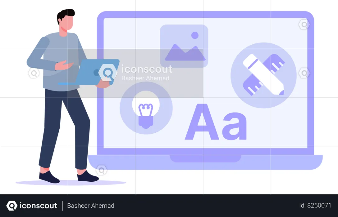 Designer test framework UI  Illustration