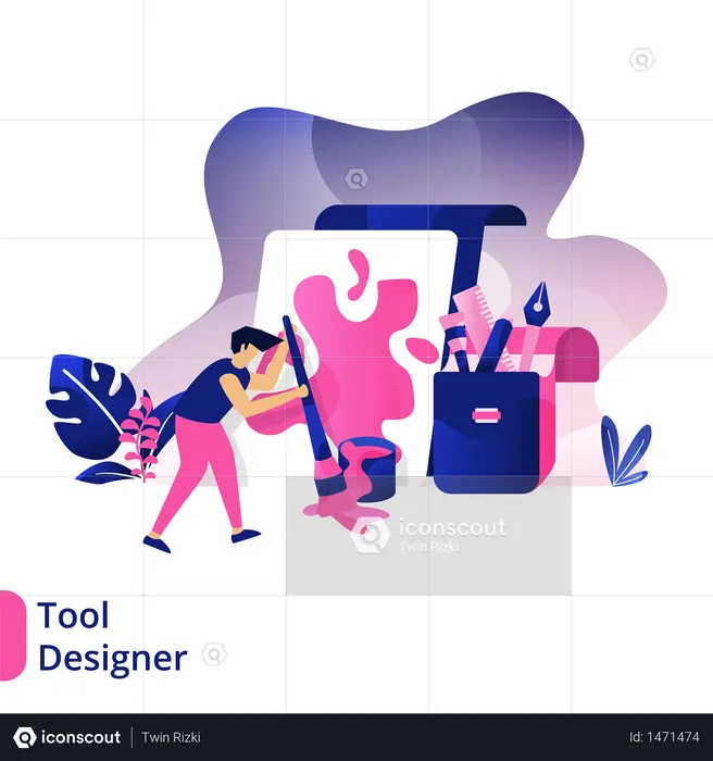 Designer Tool  Illustration