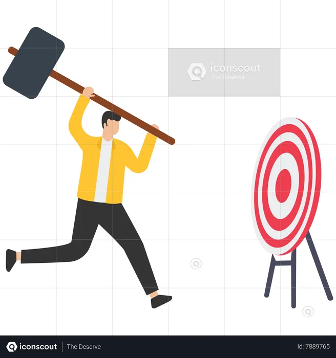 Destroy the target  Illustration