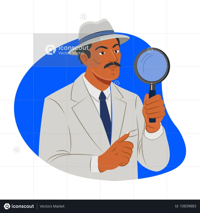 Detective  Illustration