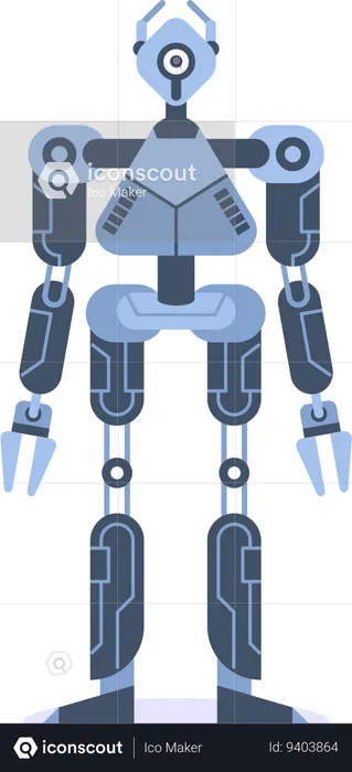 Developing Robot  Illustration