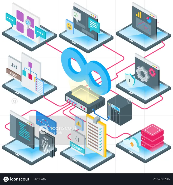 Devops  Illustration