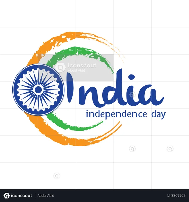 Día de la Independencia de la India  Ilustración