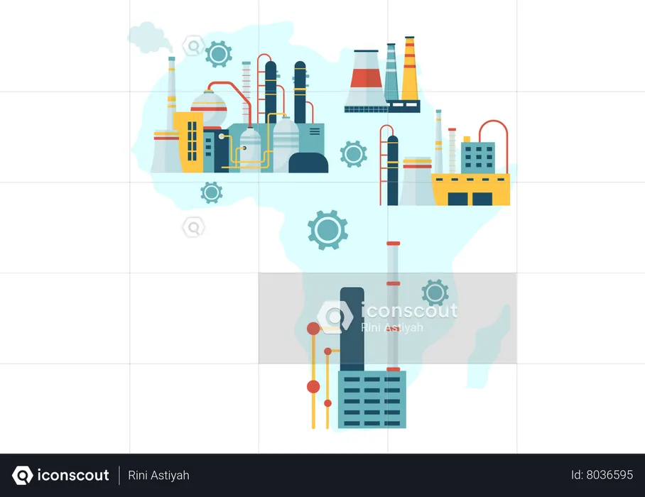 Día de la Industrialización de África  Ilustración