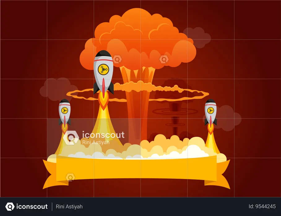 Dia Internacional Contra Testes Nucleares  Ilustração