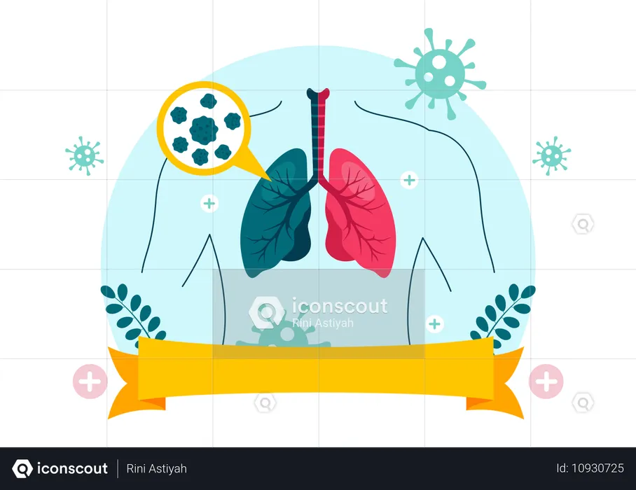 Dia mundial da tuberculose  Ilustração