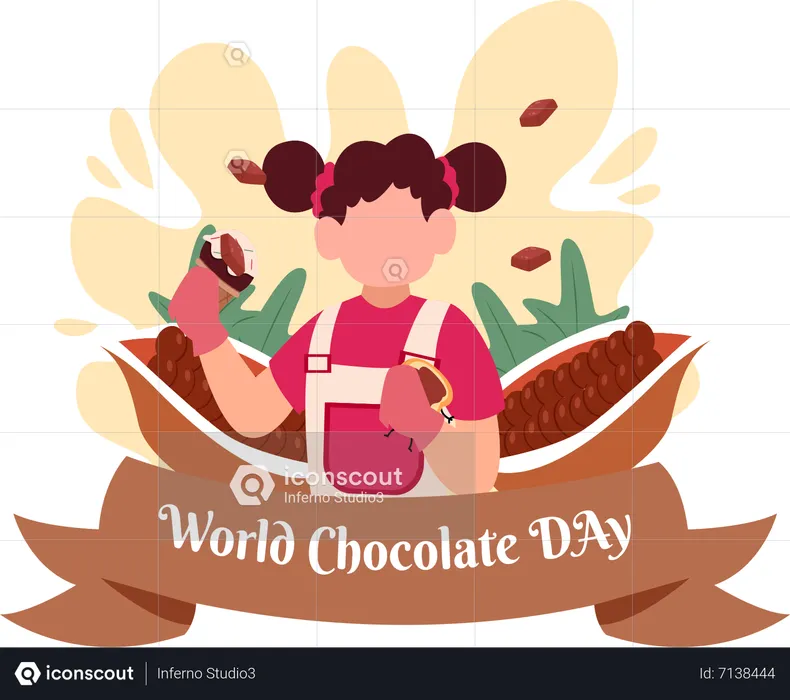 Dia Mundial do Chocolate  Ilustração