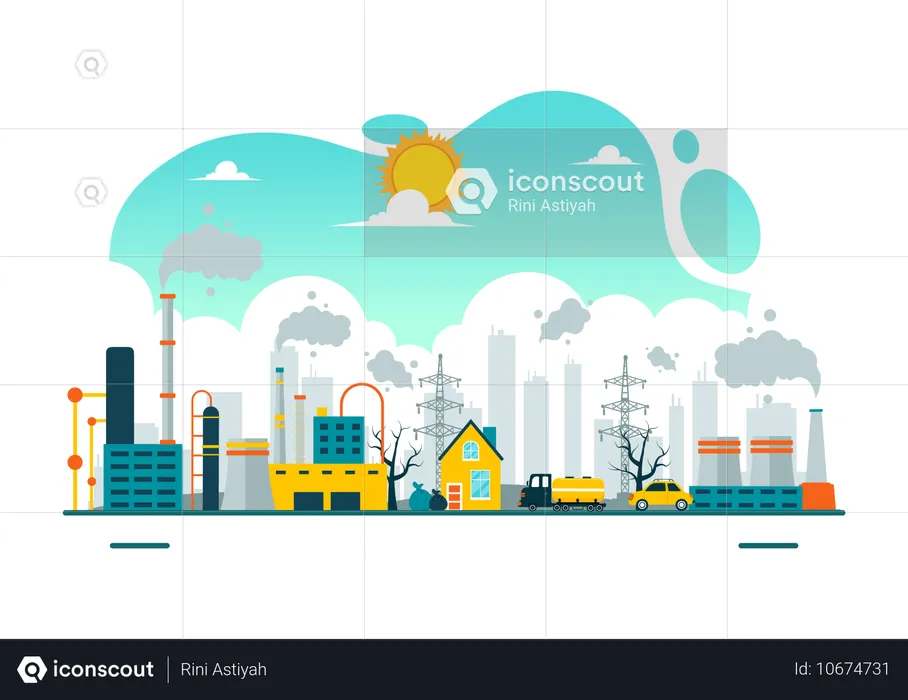 Día Nacional de Prevención de la Contaminación  Ilustración