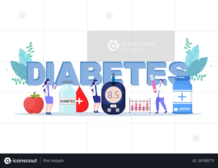 Diabetes  Illustration