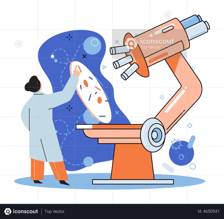 Diagnostic research  Illustration
