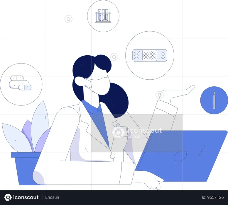 Diagnostic Research Report  Illustration