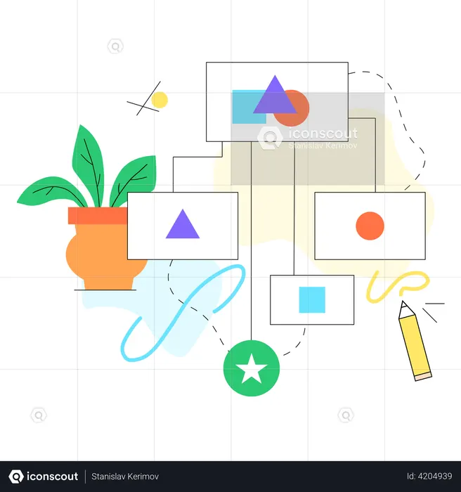 Diagrama de flujo de trabajo del proyecto  Ilustración