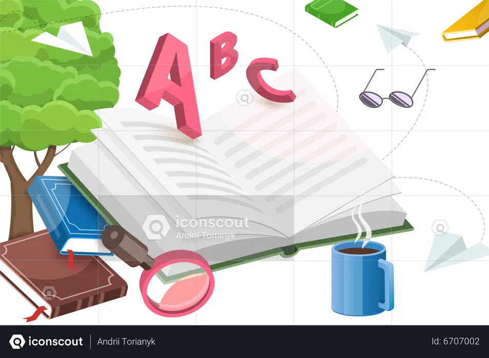 Dictionary Search  Illustration