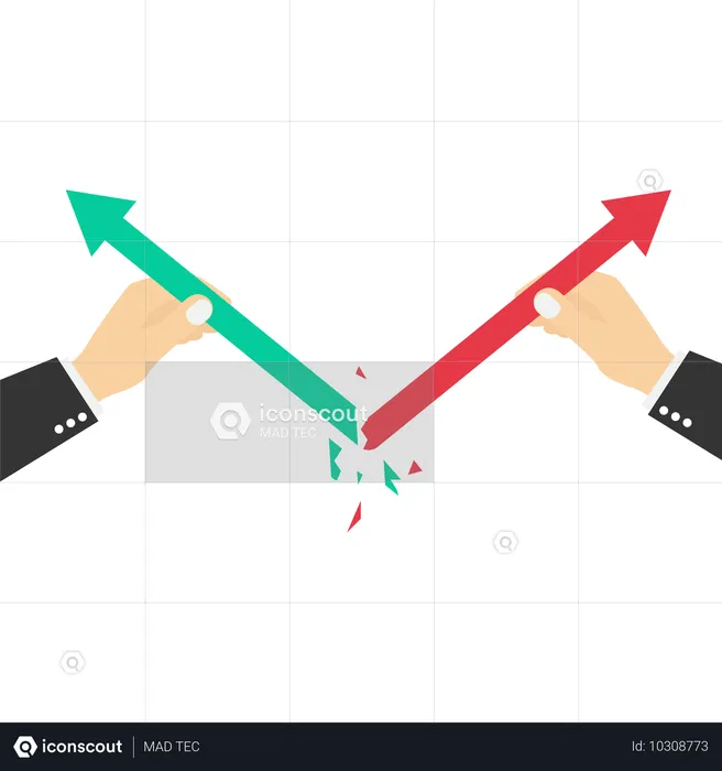 Diferencia de opiniones  Ilustración