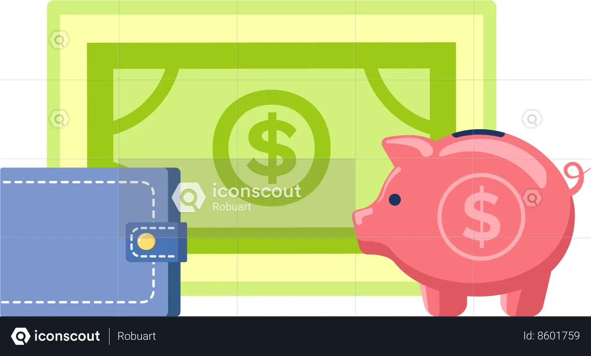 Différents types de paiement  Illustration