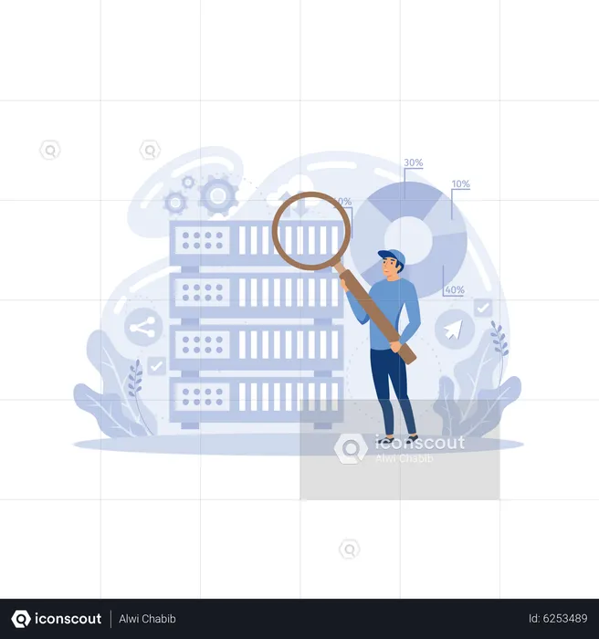 Digitale Analysetools  Illustration