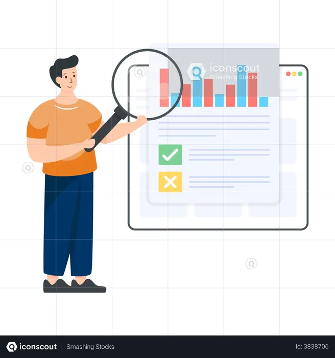 Digital auditing  Illustration