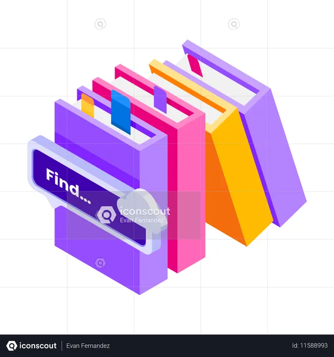 Digital Library  Illustration