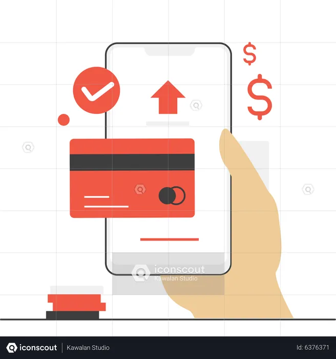 Digital payment  Illustration
