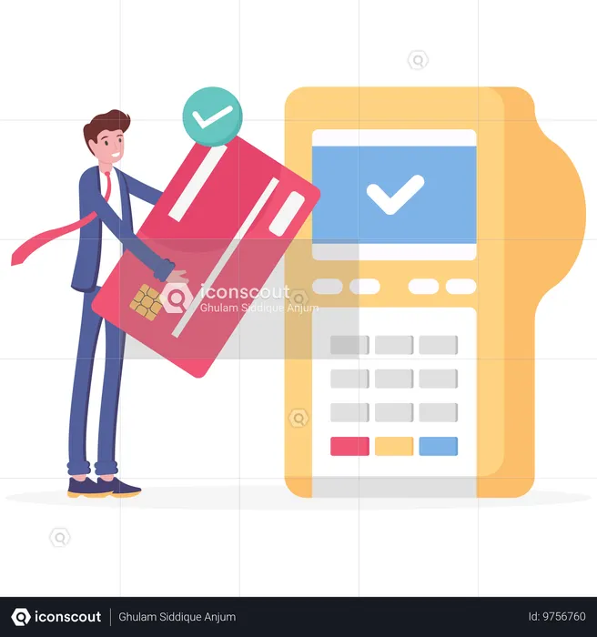 Digital payment  Illustration