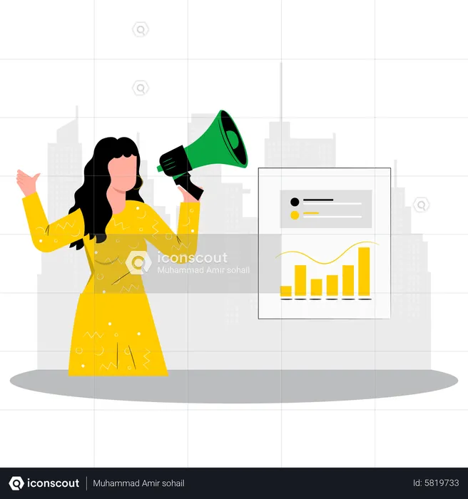Digital Promotion  Illustration