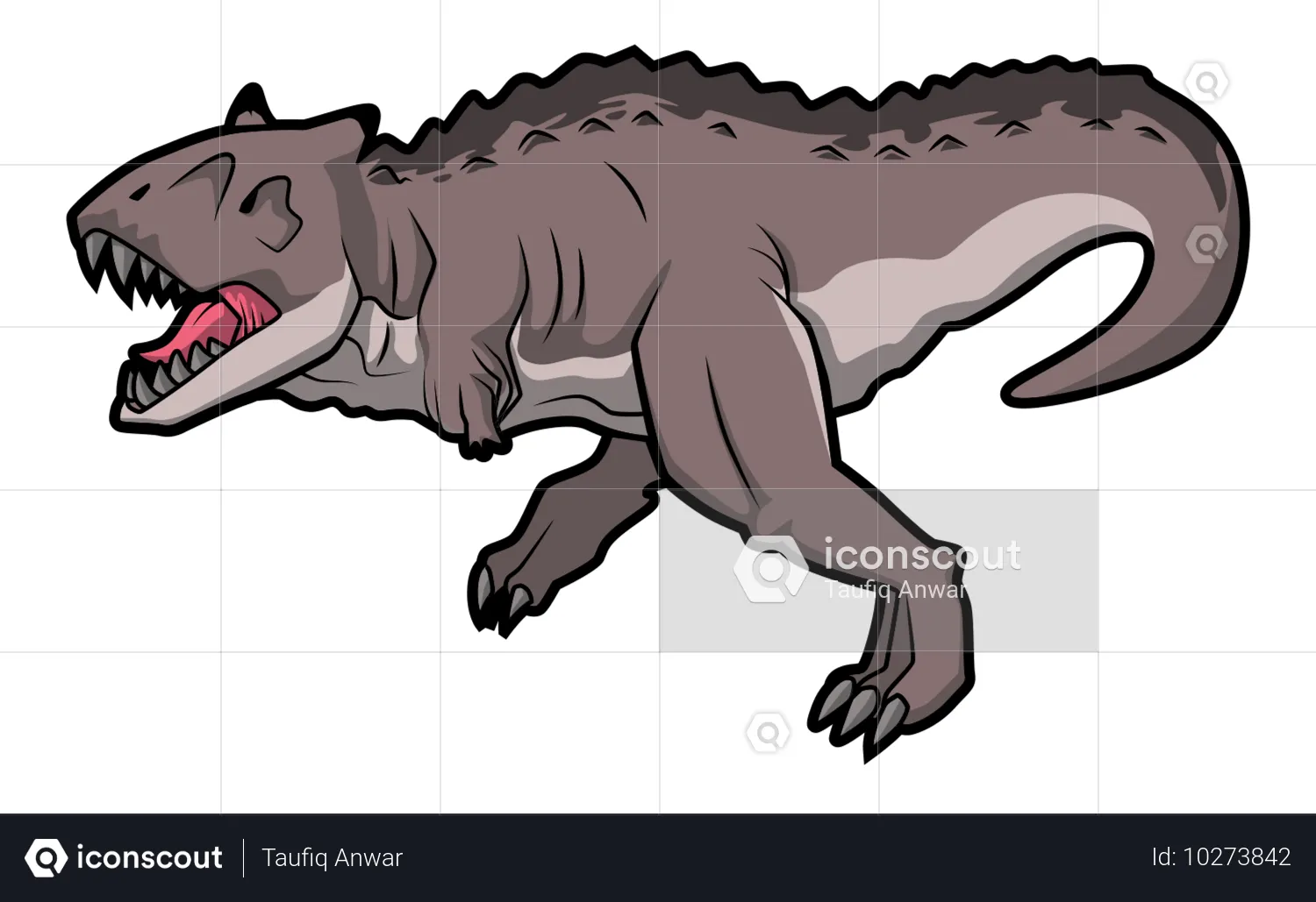 Dinosaur Illustration - Free Download Animal Illustrations | IconScout