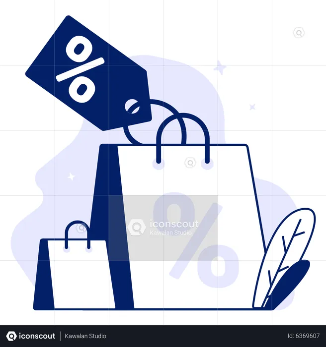 Discount Product  Illustration