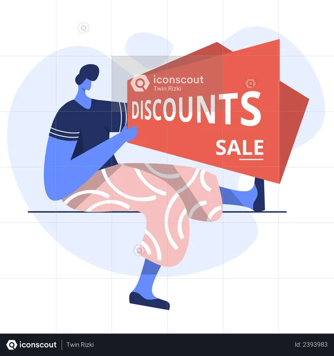 Discount sales  Illustration