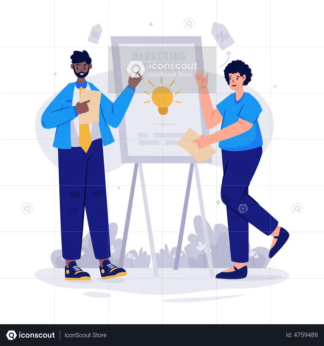 Discuss Marketing Strategy  Illustration
