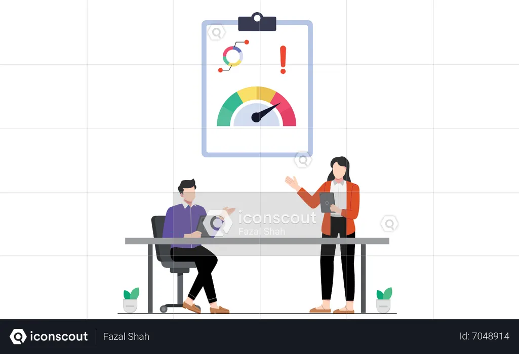 Discussing metrics  Illustration