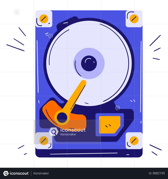 Disk Drive  Illustration