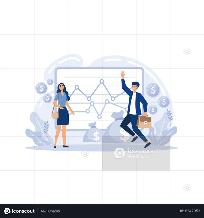 Dividendenerträge  Illustration