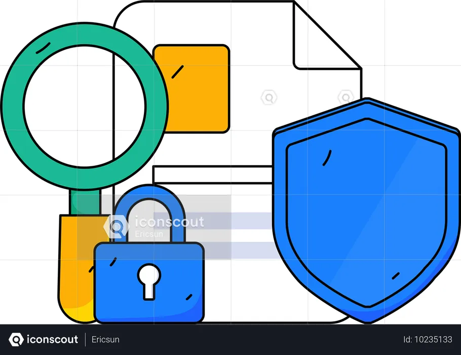 Documento de proteção DMCA  Ilustração