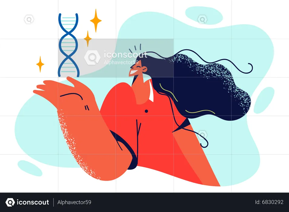 DNA Research  Illustration