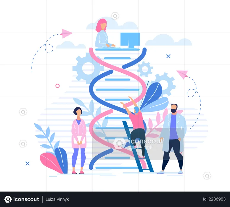 DNA Structure  Illustration