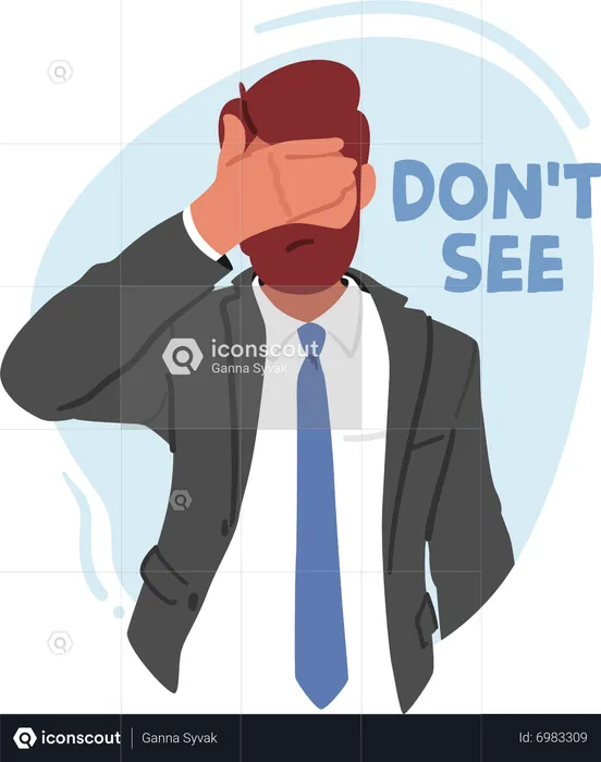 Do Not See  Illustration